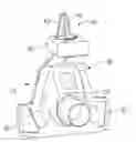 Fig. 01 - Respiratory mask with molded frame and cushion