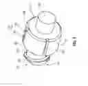 Fig. 10 - Disinfecting caps having an extendable feature