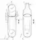 Fig. 12 - Disinfecting caps having an extendable feature