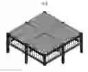 Fig. 01 - System for relocating the elastic force on a trampoline