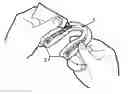 Fig. 01 - Mouth Protector Adhesion Method