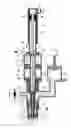 Fig. 01 - Injection device comprising a central rod movable in a cleaning position