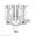Fig. 06 - Injection device comprising a central rod movable in a cleaning position