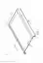 Fig. 02 - Tempered glass screen protector applied to a portable electronic device