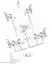 Fig. 03 - Hydrostatic transmission system of a mobile machine traveling on a slope with a tilt