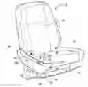 Fig. 01 - Side shield trench on seat cushion