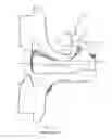 Fig. 38 - Railcar coupler core with vertical parting line and method of manufacture