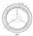 Fig. 04 - Steering wheel cover having clips