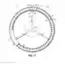 Fig. 13 - Steering wheel cover having clips