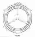 Fig. 17 - Steering wheel cover having clips