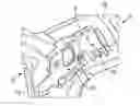 Fig. 01 - Vehicle body with a reinforcing component of the nodes and the hinge of the tailgate frame