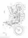 Fig. 03 - Engine supporting structure for saddle riding type vehicle