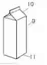 Fig. 01 - Packaging and filling device, paper container and blank