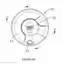 Fig. 10 - Closure for a beverage cup