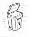 Fig. 02 - Refuse container cover