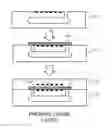 Fig. 01 - Electronic device having a first electrode formed on a movable suspended mass opposing a second electrode formed on a cover layer