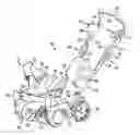 Fig. 01 - Snow thrower including reverse shut-off mechanism