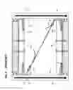 Fig. 02 - Adjustable gate, having multiple guttering systems, multiple impact-absorbing systems, multiple anti-warping systems, multiple anti-sagging systems, multiple personal-injury-eliminating systems, and self-centering angle-locking safety truss