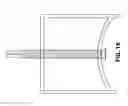 Fig. 19 - Adjustable gate, having multiple guttering systems, multiple impact-absorbing systems, multiple anti-warping systems, multiple anti-sagging systems, multiple personal-injury-eliminating systems, and self-centering angle-locking safety truss