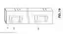 Fig. 20 - Adjustable gate, having multiple guttering systems, multiple impact-absorbing systems, multiple anti-warping systems, multiple anti-sagging systems, multiple personal-injury-eliminating systems, and self-centering angle-locking safety truss