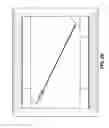 Fig. 21 - Adjustable gate, having multiple guttering systems, multiple impact-absorbing systems, multiple anti-warping systems, multiple anti-sagging systems, multiple personal-injury-eliminating systems, and self-centering angle-locking safety truss