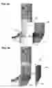 Fig. 12 - Vertical air intake system; air cleaner; and filter element