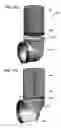 Fig. 15 - Vertical air intake system; air cleaner; and filter element