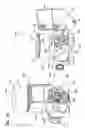 Fig. 27 - Vertical air intake system; air cleaner; and filter element