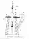 Fig. 01 - Machine for generating green energy by the movement of solid masses along the radius of a spinning mechanical wheel