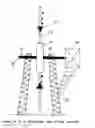 Fig. 03 - Machine for generating green energy by the movement of solid masses along the radius of a spinning mechanical wheel