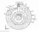 Fig. 01 - Rotor with a resin layer that has circular or spiral grooves