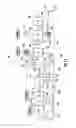Fig. 18 - Split power infinitely variable transmission architecture incorporating a planetary type ball variator with multiple fixed ranges