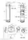 Fig. 03 - Electric lighting devices using air flow to generate a flickering flame effect