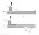 Fig. 01 - Piezoelectric shear rings for omnidirectional shear horizontal guided wave excitation and sensing