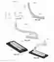Fig. 12 - Cantilever microprobes for contacting electronic components