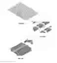 Fig. 32 - Cantilever microprobes for contacting electronic components