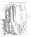 Fig. 21 - Universal mounting mechanism for mounting a telecommunications chassis to a telecommunciations fixture