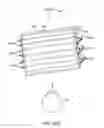 Fig. 104 - Using a freedom reflective and lens optical component for augmented or virtual reality display