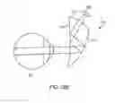 Fig. 133 - Using a freedom reflective and lens optical component for augmented or virtual reality display