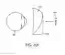 Fig. 134 - Using a freedom reflective and lens optical component for augmented or virtual reality display