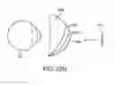 Fig. 141 - Using a freedom reflective and lens optical component for augmented or virtual reality display
