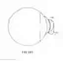 Fig. 153 - Using a freedom reflective and lens optical component for augmented or virtual reality display