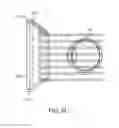 Fig. 34 - Using a freedom reflective and lens optical component for augmented or virtual reality display