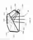 Fig. 53 - OPTICAL CONFIGURATIONS FOR HEAD-WORN SEE-THROUGH DISPLAYS