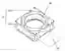 Fig. 01 - Optical image stabilizer with improved magnetic disposition