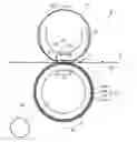 Fig. 01 - Roller having core with an elastic layer including tapered portion and fixing apparatus with such roller
