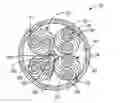 Fig. 01 - Electrical cable with optical fiber