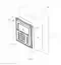 Fig. 02 - Tamper resistant rugged keypad