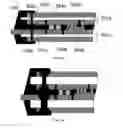 Fig. 06 - Molded device with anti-delamination structure providing multi-layered compression forces
