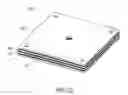 Fig. 14 - Flat plate type solid oxide fuel cell stack unit and flat plate type solid oxide fuel cell stack module